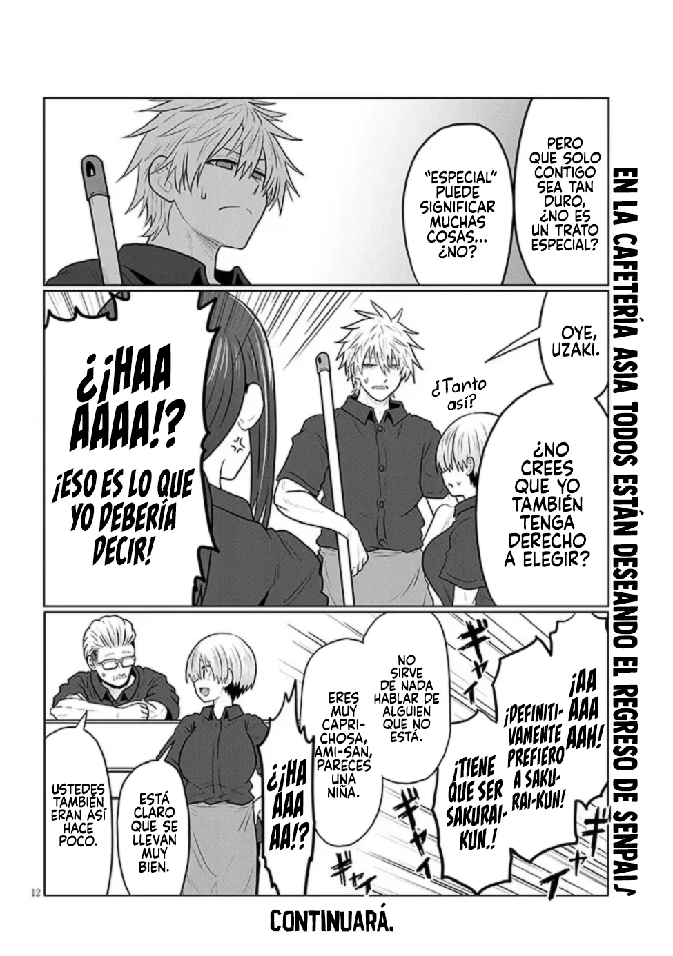 Uzaki-chan wa Asobitai! Capítulo 130 - Page 16